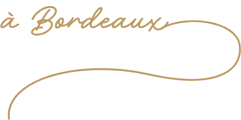 Service conciergerie Bordeaux : Element graphique texte dorée, Les Clés d'Alfred